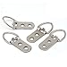 Jetovo 60 Pcs Heavy Duty D Ring Picture Frame Hanging Hangers (40 Single Hole + 20 Double Hole) with 80 Pcs Screws