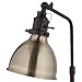 Amazon Brand – Rivet Industrial Metal Adjustable Table Lamp, Bulb Included, 19