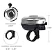 Bicycle Bell - Aluminum Bike Bell Ring - Classic Bicycle Bell for Adults Men Women Kids Girls Boys Bikes - Mountain Bike Accessories - Chrome