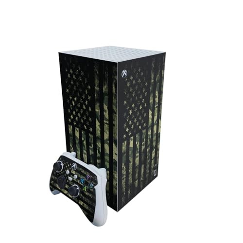 Gaming Skin Compatible with Microsoft Xbox Series X Digital Edition Bundle - Am…