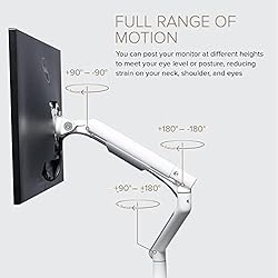 POUT E12 Dual Monitor Arm Mount Stand for