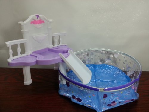 Rose palace 2678 water fall fantasy pool set