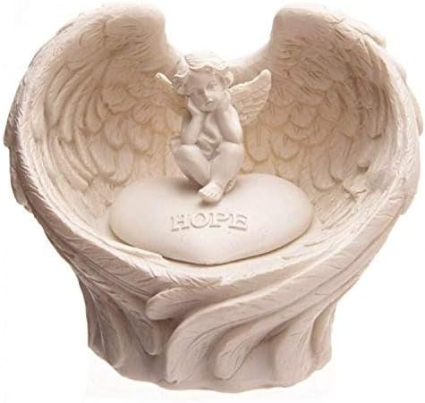 Puckator Hope Dream Love Believe LED Angel Wings Cherub Stone, Romantic Modern Love Wedding Gift Gifts for Girlfriend - Image 5
