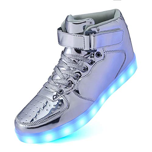 Mould King High Top LED Light Up Shoes USB Rechargeable Glowing