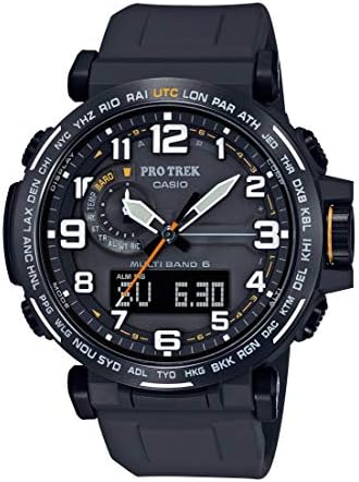 Amazon.com: Casio PRW3500 Series | Pro Trek | Black | 100M WR
