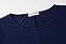 LARACE Plus Size Tops for Women Short Sleeve Shirts Casual Summer Clothes Round Neck Tunics for Leggings (2X, Navy Blue)