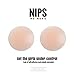 Reusable Self-Adhesive Silicone Nipple Covers - Nude