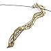 ArtMuseKitsMikash Charms Dragon Plated Antique Bronze Bookmarks for Beading（4pcs）