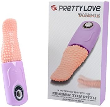 3D Tongue Personal Sex Vibrator Magic Wand Electric Massager Vibrator for Women, Medical-grade material ,Non-Toxic, No Smell