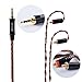 8 Core MMCX Replacement Cable Earphone Replacement Cable with MMCX Connectors，Upgrade Balanced Cable Silver Plated Audio Wire for SHURE 846 535 215 315 425 MAGAOSI K5 LZ A4 A5 etc.(MMCX 2.5mm)