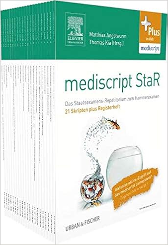 Mediscript Star Skripten Paket Hammerexamen Mit Registerheft 9783437435034 Amazon Com Books