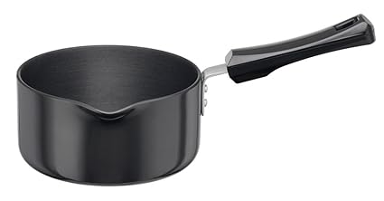 Hawkins Futura Hard Anodised Sauce Pan, 1.5 Litres, Black