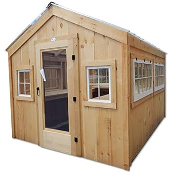 10' x 12' Backyard Storage Shed / Garden Greenhouse 