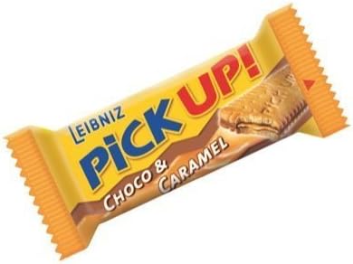 LEIBNIZ PICK UP BARS, CHOCO CARAMEL, 48 BARS (28 grams) by Leibniz