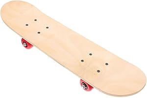 Parliky DIY Blank Skateboard for Boy Girl Interactive Skateboard for Beginners Arts and Tricks Lightweight d