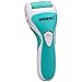 Sminiker Waterproof Electric Callus Remover Rechargeable Pedicure Tools with Extra Callus Shaver Grinding Head to Remove Dead Hard Cracked Skin and Reduce Calluses (Green)