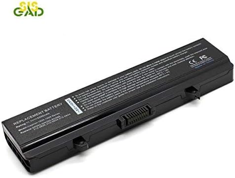 SISGAD Laptop Battery for Dell Inspiron 1525 1526 1545 1546 1440 1750 GW240 RN873 M911G K450 X284G J399N XR693 WK371 HP297 GP252 312-0625 312-0633 451-10478 451-10533 451-10528 (11.1V 5200mAh)