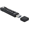 Apricorn 128GB Aegis Secure Key 3Z 256-bit AES XTS Hardware Encrypted FIPS 140-2 Level 3 Validated Secure USB 3.0 Flash Drive (ASK3Z-128GB), black