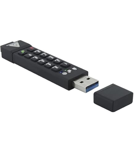 Amazon.com: Apricorn 1TB Aegis Padlock Fortress FIPS 140-2 Level 2  