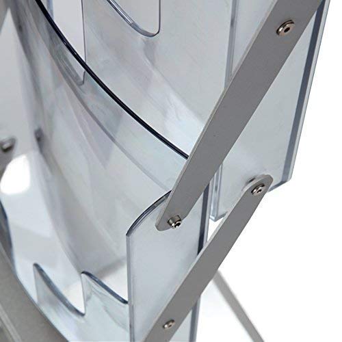 Tradeshow Magazine Rack - Collapsible Literature Holder for Events and Conferences