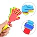 Sunshane 40 Pieces Plastic Hand Clappers Noise Makers Noisemaker Game Accessories for Fiesta Party Birthday Favors and Supplies, 7.5 Inch