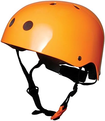 Kiddimoto Kids Helmet - Neon Orange Small