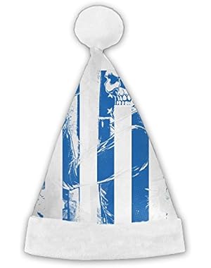 Christmas Hat Tie Dye Weed 3D Graphic Printed Santa Cap For Adults And Children