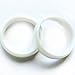 8mm White Ceramic Ring