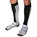 Hot Chillys Men's Premier Mid Volume Classic Sock - Black/Heather, Large