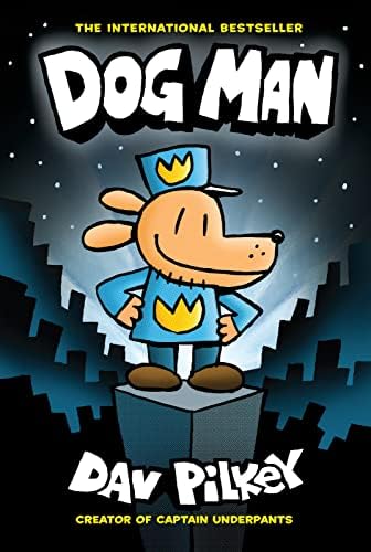 Dog Man Dav Pilkey Collection 4 Books Set (Dog Man, Unleashed, A