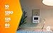 Woods 50008 Indoor 7-Day Digital Plug-in Timer; 1 Polarized Outlet; 1 Pack; White