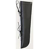 Evergreen Workshop Leather Bass Bow Quiver Black