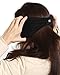 Womens Ear Muffs - Winter Ear Warmers/Covers - Behind The Head Style Cable Knit Fleece Earmuffs