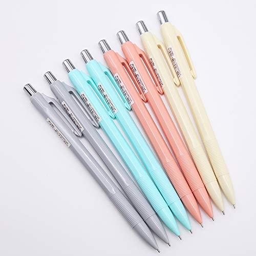 GANSSIA Colorful Series Design 0.5mm Mechanical Pencils Pack of 8 Pcs