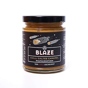 THE CHILLI ALCHEMIST Blaze, Chili gezouten karamel, 180 ml