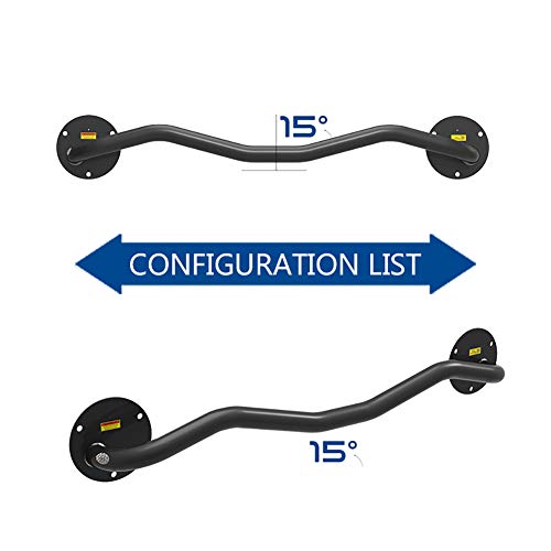 Rockingtail-Wall-Mounted-Pull-up-Bar-Steel-Horizontal-Bar-Home-Fitness-Equipment-with-Multi-Grip-Positions-and-Upgraded-Design-Body-Trainer