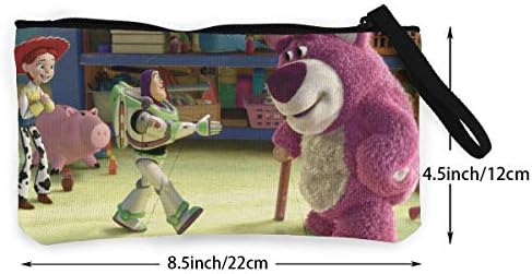 日本最級 のトイストーリーピンクのくまちゃん7 小銭入れ コインケース カードケース 小物入れ 多機能 ズック財布 薄型 大容量 便利収納 男女兼用 12x22cm 税込 送料無料 の