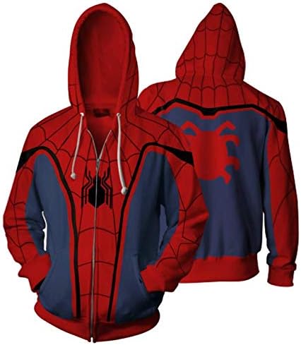 marvel zipper hoodie