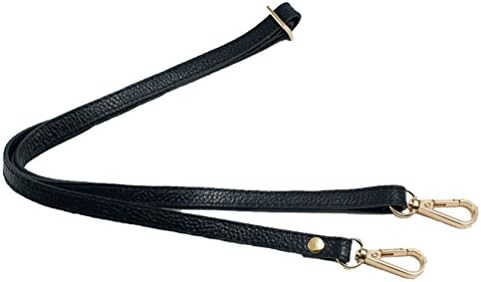 12MM Width Leather Adjustable Length Replacement Cross Body Purse Handbag Bag Shoulder Bag Wallet Strap (Light Purle)