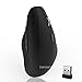 Wireless Gaming Mouse, DBPOWER 2.4G Vertical Ergonomic Optical Mouse with 4 DPI 3000 / 2400 / 1200 / 1600 ( Adjustable ), USB Nano Receiver, 6 Buttons - Black