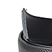 Mansy Men's Ratchet Fashion Belt Automatic Buckle Leather 35mm Wide Casual Belt (Black-2)