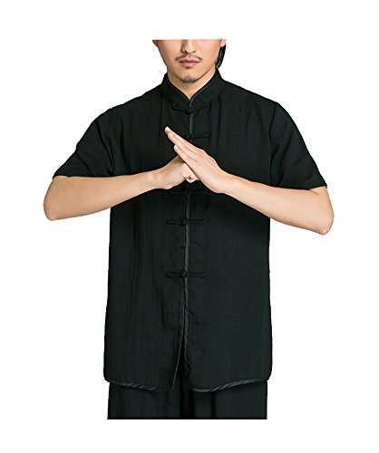 KIKIGOAL Unisex Chinese Traditional Stretch Tai Chi Uniform Kung Fu Clothing Martial Arts Wear