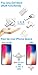 iDiskk 64GB Flash Drive for iPhone X iPad Lightning iOS 11 USB 3.0 Multi Functional Lightning External iPhone Storage for iPhone X MacBook Samsung Android Phones Type c Cameras and Laptop