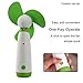 INTSUN Handheld Portable Battery Operated Cooling Mini Fan Electric Personal Fans for Home and Travel (Green)