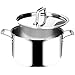 Duxtop Whole-Clad Tri-Ply Stainless Steel Stockpot with Lid, 6.5 Quart, Kitchen Induction Cookware primary