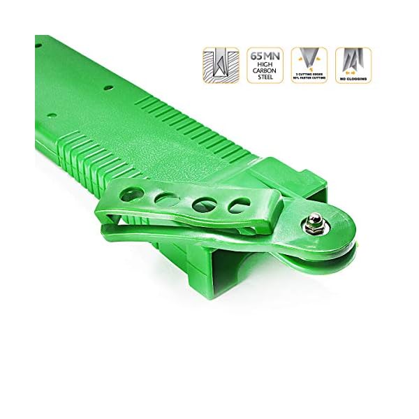 GRÃNTEK GartensÃ¤ge BARRAKUDA 300 mm, BaumsÃ¤ge, Impuls gehÃ¤rtete aggressive Spezial-Zahnung, HandsÃ¤ge, rutschfester gummierter Griff, praktischer Halter mit GÃ¼rtelclip, HolzsÃ¤ge SÃ¤ge AstsÃ¤ge – Bild 8