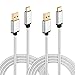 USB Type C Cable, HI-CABLE 6Ft USB C to USB A Fast Charger Cord Compatible with Samsung Galaxy S9 S8 Plus Note 8, LG V30 V20 G6 G5, Moto Z Z2 Play Force Droid, Google Pixel 2 XL, Nokia 7/8/X6 (2 Pack)