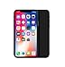 iPhone x case -Premium Matte Finish Back -Light Weight -Slim fit TPU with Excellent Grip for iPhone x -Shock Absorption Protective iPhone 10 case Cover (Supports Wireless Charging) (Black)
