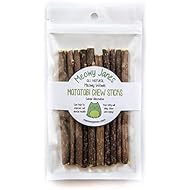 Meowy Janes Matatabi Chew Sticks- All Natural Catnip Alternative | Silvervine Cat Toy | Meowy Wowie | A Unique Cat Treat and Gift for Cat Lovers