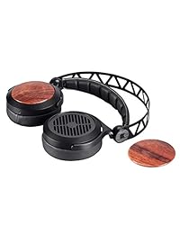 Monolith M560   Auriculares magnéticos con diseño de oreja de madera con 2.205 in de diámetro, con espalda abierta o cerrada, almohadillas cómodas para estudio o profesional
